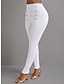 cheap Leggings-Women&#039;s Pants Trousers Leggings Polyester High Cut High Waist Full Length Black Fall