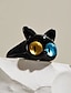 זול צמידים-1 pc טבעת מתכווננת For בגדי ריקוד נשים מתנה יומי פגישה (דייט) סגסוגת רטרו חתול