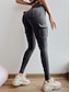 cheap Leggings-Women&#039;s Cargo Pants Pants Trousers Pocket High Cut High Waist Full Length Dark Grey Fall