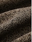 abordables Cárdigans-Mujer Chaqueta de Punto Cuello Barco Estriado Tejer Polyester Botón Bolsillo Otoño Invierno Exterior Festivos Noche Elegante Casual Suave Manga Larga Floral Granate Verde Hierba Cuero Rosa XL 2XL 3XL