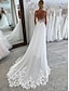cheap Wedding Dresses-Reception Formal Wedding Dresses A-Line Camisole Sleeveless Court Train Chiffon Bridal Suits Bridal Gowns With Appliques 2024