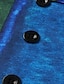 levne Dámská trička-Dámské plátěná košile Tričko Rubínově červená Vodní modrá Fialová Barevné bloky Proužky Tisk Poloviční rukáv Denní Sport Šik ven Na běžné nošení Tričkový Standardní Větší velikosti L