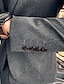 baratos Fatos-Ternos de casamento masculinos preto/marfim/cinza escuro, vestido formal de negócios, ternos de 3 peças, cor sólida, sob medida, com um botão, um botão, 2024