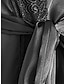 abordables Women&#039;s Robes-Mujer Pijamas Albornoces Batas Color puro Sencillo Casual Confort Fiesta de Boda Satén Transpirable Escote en V Manga Larga Otoño Invierno Negro Blanco