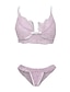 cheap Bras-Women&#039;S New Sexy Lingerie Flirtatious Three-Point High Elastic Female Lace Suit Erotic Underwear