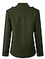 cheap Casual Jackets-Women&#039;s Blazer Outdoor Stand Collar Button Plain Breathable Fashion Regular Fit Outerwear Long Sleeve Fall ArmyGreen S