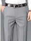 cheap Dress Pants-Men&#039;s Dress Pants Trousers Suit Pants Pocket Plain Comfort Breathable Outdoor Daily Going out Fashion Casual Black Khaki