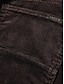 cheap Dress Pants-Men&#039;s Dress Pants Corduroy Pants Winter Pants Trousers Suit Pants Pocket Plain Comfort Breathable Outdoor Daily Going out Fashion Casual Dark Khaki Black
