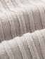 お買い得  男性用プルオーバーセーター-男性用 プルオーバーセーター ジャンパー リブ ニット レギュラー ニット 平織り クォータージップ 現代コンテンポラリー ワーク デイリーウェア 衣類 秋冬 ブラック ホワイト M L XL
