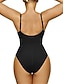 cheap Bodysuits-Women&#039;s Plus Size Bodysuits Body Shaper Pure Color Fashion Hot Carnival Party Masquerade Nylon Breathable Straps Sleeveless Backless Summer Spring Black briefs Skin color briefs