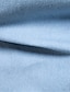 preiswerte Herrenhemd zum Knöpfen-Herren Hemd Knopfhemd Lässiges Hemd Schwarz Marineblau Leicht Blau Langarm Glatt Kargen Täglich Urlaub Vordertasche Bekleidung Modisch Brautkleider schlicht Komfortabel
