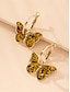 abordables Boucles d&#039;oreilles-Femme Boucles d&#039;oreille Mode Extérieur Papillon Boucle d&#039;oreille