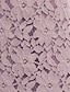 abordables Jupes unies-Femme Jupe Moulante Mi-long Taille haute Jupes Dentelle Couleur Pleine Plein Air du quotidien Automne hiver Polyester Elégant Mode Abricot Noir Bleu Violet