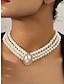 preiswerte Halsketten &amp; Anhänger-Damen Halsketten Modisch Hochzeit Geometrie Halsketten