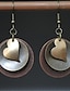 cheap Earrings-Women&#039;s Earrings Vintage Outdoor Heart Earring