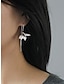 billige Øreringe-Dame Øreringe Mode udendørs Blomstret Ørering
