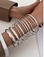billiga Armband och armringar-Dam Armring Mode Utomhus Geometri Armband