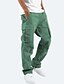cheap Cargo Pants-Men&#039;s Cargo Pants Trousers Multi Pocket Straight Leg Solid Color Comfort Breathable Casual Daily Fashion Streetwear Black Yellow