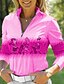 economico Collezione di stilisti-Per donna POLO Bianco Manica lunga Protezione solare Superiore Autunno Inverno Abbigliamento da golf da donna Abbigliamento Abiti Abbigliamento
