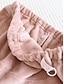 baratos Tops e partes de baixo de dormir para mulher-Calças de pijama quentes de flanela de lã feminina fofas fuzzy cor pura pelúcia casual conforto casa diária cama calça quente cintura elástica outono inverno rosa verde