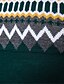 preiswerte Bedruckte Pullover für Herren-Herren Gestreift Geometrie Pullover Strickware Rundhalsausschnitt Mode Streetwear Designer Urlaub Alltagskleidung Ausgehen Gestrickt Langarm Herbst Winter Gelb Rote Marineblau