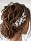 ieftine Accesorii de Păr-1 buc pieptene de păr mireasa nuntă perla strălucitoare piesa de păr strass accesorii de păr de mireasa pentru femei