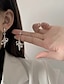 cheap Earrings-1 Pair Stud Earrings Drop Earrings For Women&#039;s Birthday Party Evening Gift Alloy Drop Fashion Diamond Star