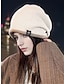 preiswerte Beanie-Damen Aktiv Strasse Einfarbig Kopfbedeckungen