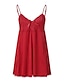 cheap Basic Night Dresses-Women&#039;S Sexy Perspective Pajamas Nightdress Fat Mm Plus Size Slip Dress Set