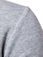 billige sweater til mænd-Herre Bluse Pullover trøje Trøje Rillet Strikke Normal Slim Pasform Strikket Stribe V-hals Moderne Moderne Arbejde Dagligdagstøj Tøj Efterår vinter Sort Hvid M L XL