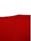 abordables combinaison de vacances-combinaison femme taille haute couleur unie une épaule actif noël noël quotidien mince manches longues blanc rouge marron s m l automne