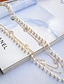 Недорогие Ожерелья и подвески-1шт Ожерелья-цепочки Слоистые ожерелья For Жен. Свадьба Хэллоуин Вечерние Сплав Классический Цветы