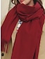 preiswerte Schals für Damen-Damen Modisch Outdoor Einfarbig Kopfbedeckungen