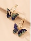 abordables Boucles d&#039;oreilles-Femme Boucles d&#039;oreille Mode Extérieur Papillon Boucle d&#039;oreille