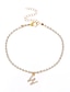 cheap Anklets-Women&#039;s Fashion Outdoor Letter Anklet