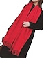 Недорогие Женские шарфы-Жен. Мода на открытом воздухе Чистый цвет Головные уборы