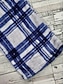 billiga Pyjamas-Herr Vardagsklädsel Sovkläder Pyjamas set Pyjamastopp och byxa 2 delar Rutig Stylish Ledigt Komfort Hem Dagligen Flanell Komfort Rund hals Långärmad Pullover Byxa Elastisk midja Sommar Vår Blå Röd