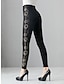 voordelige Leggings-Dames Chinese Panty Modaal Medium Taille Volledige lengte Heet zilver nr. 2 Herfst