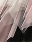 preiswerte Schlichte Röcke-Damen Rock A-Linie Schaukel Midi Hoher Taillenbund Röcke Unregelmäßiger Saum Layer-Look Farbblock Strasse Urlaub Winter Spandex Modisch Brautkleider schlicht Weiß Rosa Blau Grün