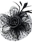 cheap Women&#039;s Hair Accessories-1PC Women&#039;s Hair Clip For Wedding Party Evening Festival Classic Fabric Alloy Black White Blue