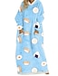 Χαμηλού Κόστους βασικά νυχτερινά φορέματα-Γυναικεία Καθημερινό φόρεμα Νυχτικιά Μακρύ Φόρεμα Μάξι Φόρεμα Καθημερινά Κλασσικό Τσέπη Γάτα Με Κουκούλα Σπίτι Ξεκούραση Μπλε της Λίμνης Μαύρο 2023 Φθινόπωρο Χειμώνας Ένα Μέγεθος