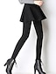 cheap Leggings-Women&#039;s Skort Polyester Plain Ash Black Fashion High Waist Full Length Street Daily Fall Winter