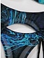 economico Intimo sexy-Per donna Lingerie sensuale Completi 5 pezzi Colore puro Amanti caldo Interni Da letto Appuntamento Poliestere Traspirante cinghie Senza maniche Schiena scoperta Estate Primavera Nero Blu