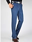 baratos Jeans Masculino-Homens Jeans Calças Calças jeans Bolsos Tecido Conforto Respirável Ao ar livre Diário Para Noite Misto de Algodão Moda Casual Azul Azul Escuro