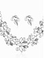 abordables Sets de Joyería-Mujer Collares Moda Exterior Hoja Conjuntos de joyas