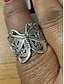 levne Prsteny-Dámské Prstýnky Módní Venkovní Motýl Prsten