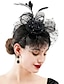 cheap Women&#039;s Hair Accessories-1PC Women&#039;s Hair Clip For Wedding Party Evening Festival Classic Fabric Alloy Black White Blue