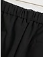 cheap Dress Pants-Men&#039;s Dress Pants Trousers Suit Pants Pocket Elastic Waist Plain Comfort Breathable Outdoor Daily Going out Fashion Casual Black Blue