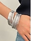 billige Armbånd og armringer-Dame Armring Mote utendørs Geometri Armbånd