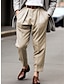 cheap Dress Pants-Men&#039;s Dress Pants Trousers Pleated Pants Suit Pants Pocket Plain Comfort Breathable Outdoor Daily Going out Fashion Casual Black Khaki